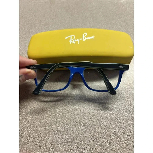 Ray Ban RB 1536 Kid's Eyeglass Frames‎ - Black Blue Green - 3600 48-16-130 Youth - Picture 12 of 15